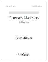 Christ's Nativity SATB choral sheet music cover